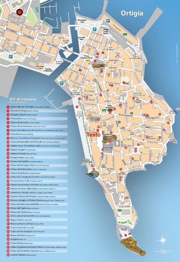 A Casa Di Clara Apartment Syracuse Ngoại thất bức ảnh