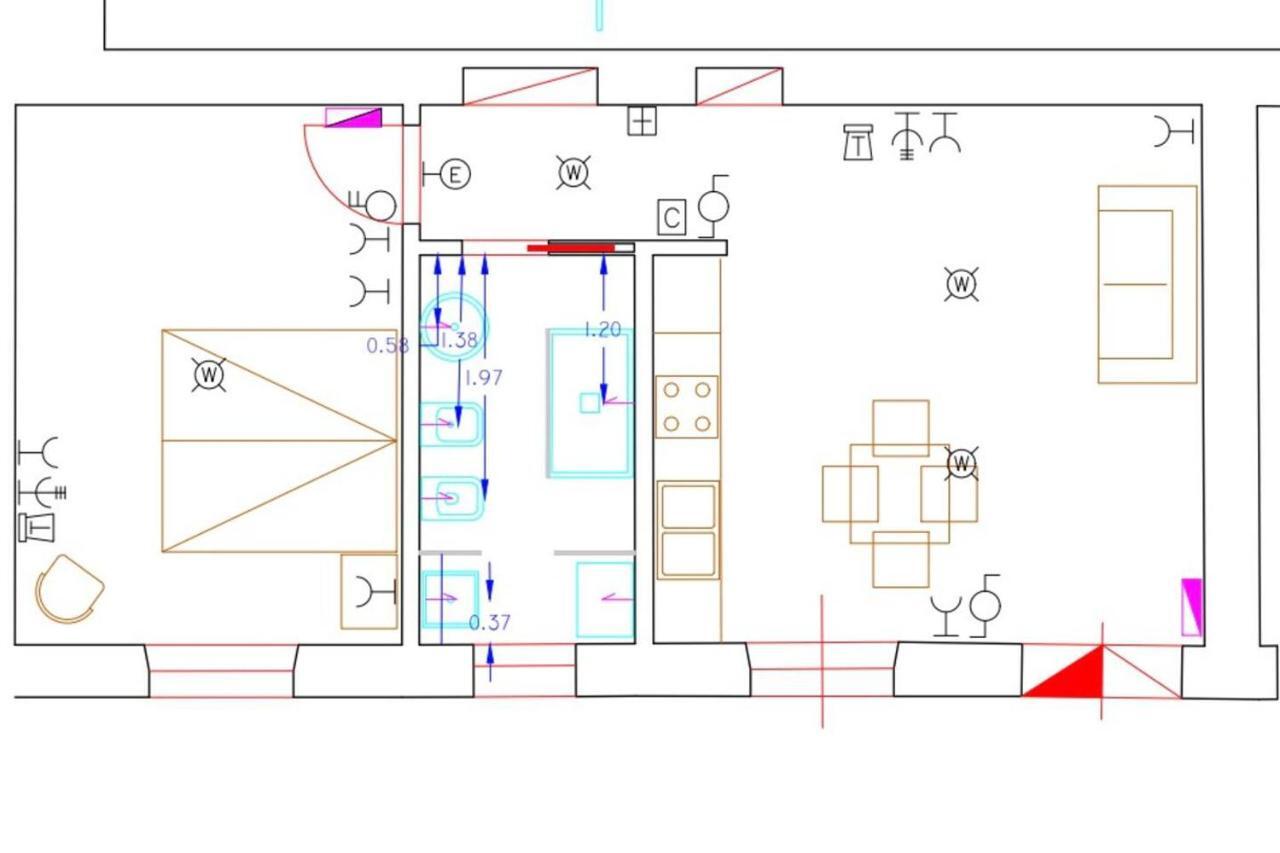 A Casa Di Clara Apartment Syracuse Ngoại thất bức ảnh